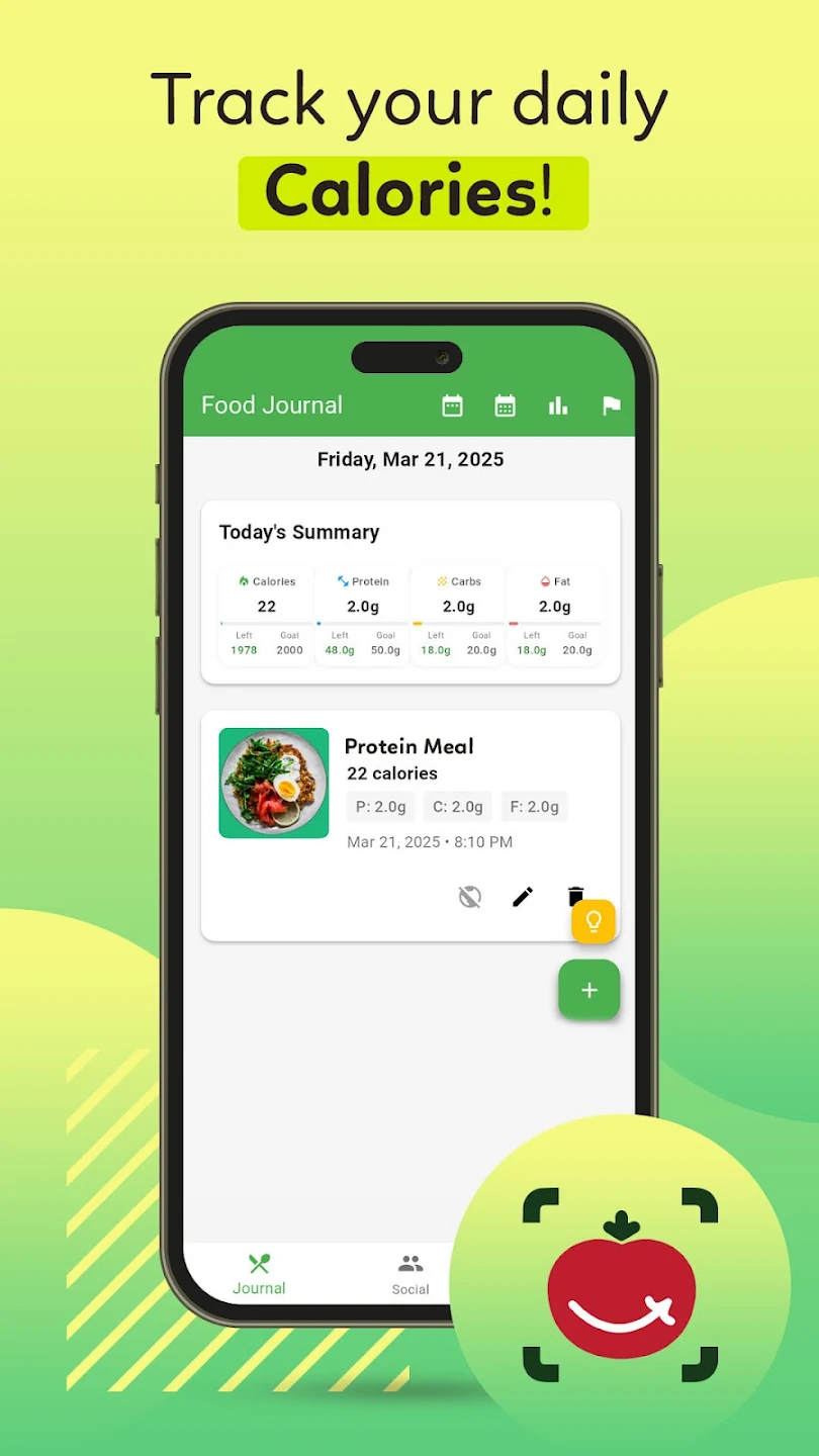 Calorie counting app